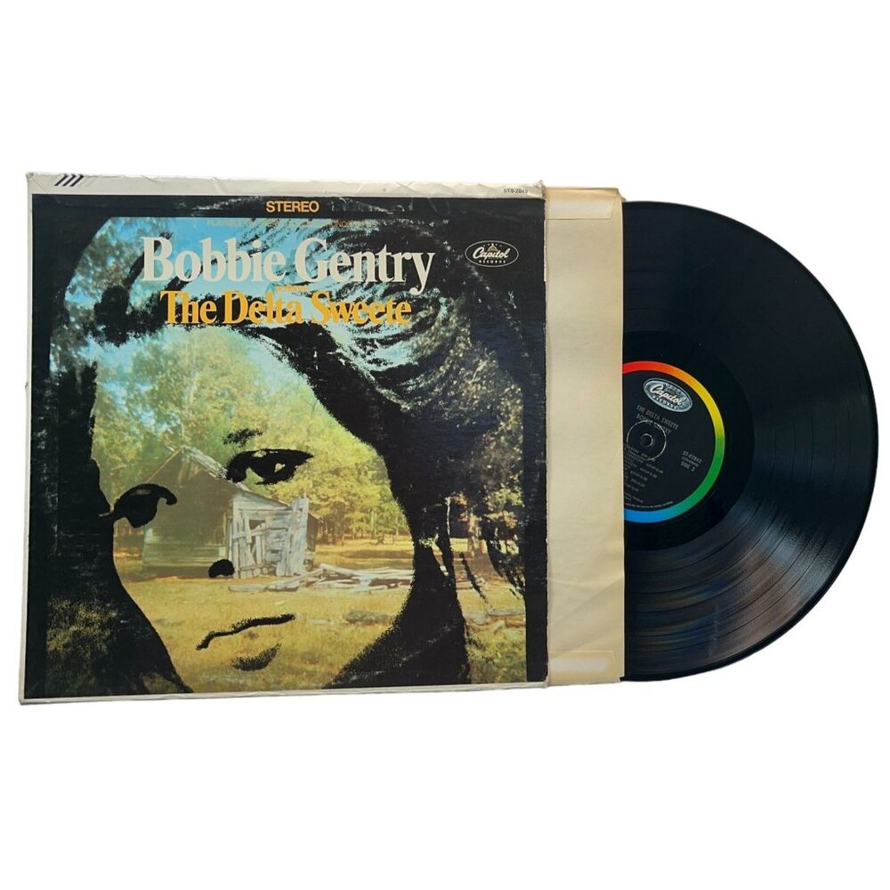 Bobbie Gentry The Delta Sweete Vinyl LP Country Capitiol ST-82842 Cover Error